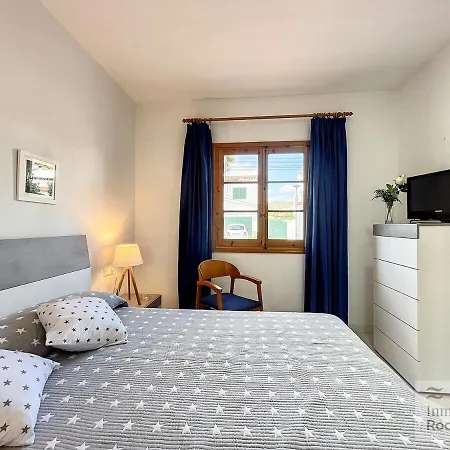 Apartman Roca Fornells, En Ses Salines Con Piscina Ss24 Fornells