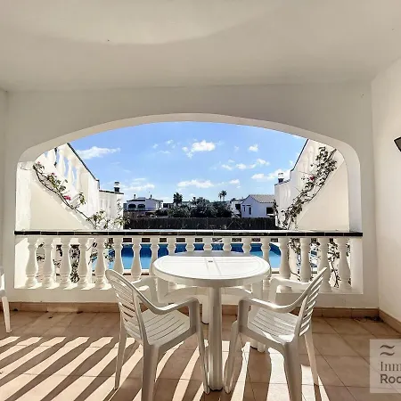 Apartman Roca Fornells, En Ses Salines Con Piscina Ss24
