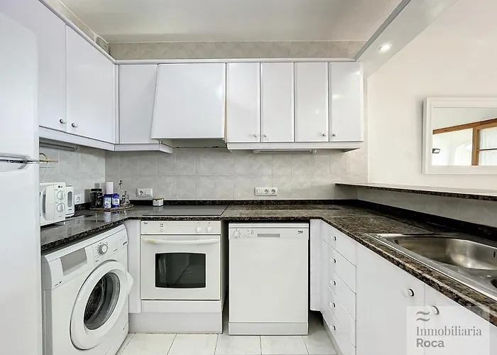 Apartment Roca Fornells, En Ses Salines Con Piscina Ss24 *